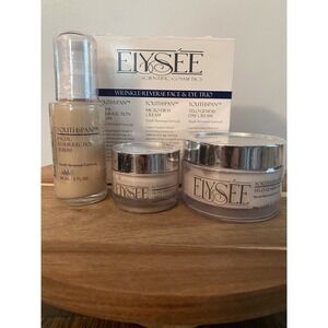 Elysee Wrinkle Reverse Face Eye Trio Youthspan Telo-Genesis Micro Firm New NIB